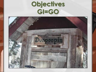 Objectives GI=GO