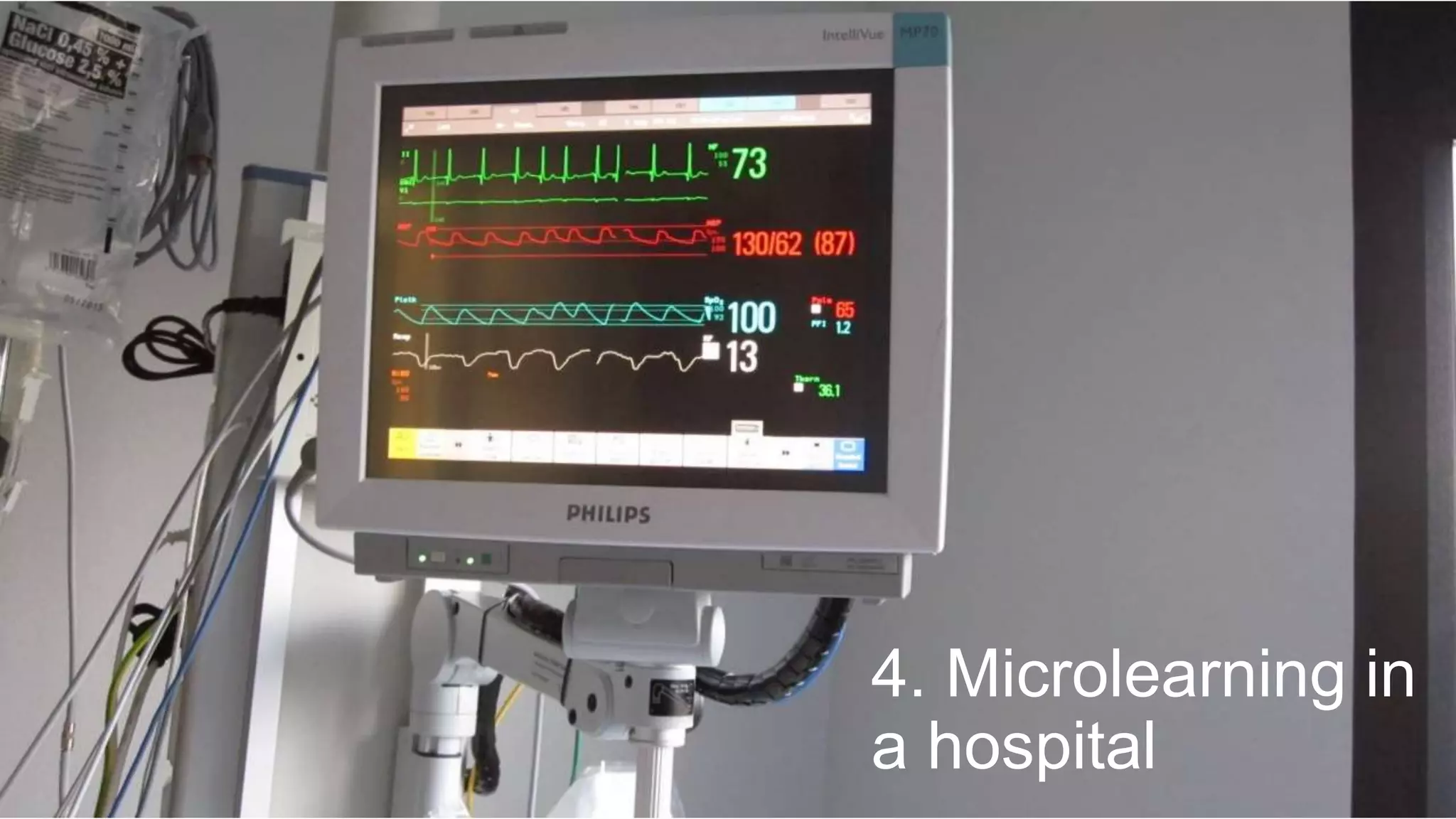 4. Microlearning in
a hospital
 