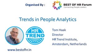 Trends in People Analytics
 