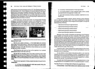 Trends In Philippine Education | PDF