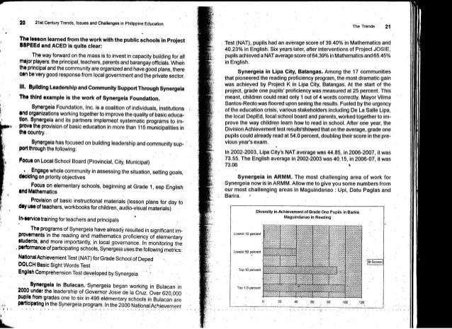 Trends In Philippine Education Trends In Philippine Education 2022