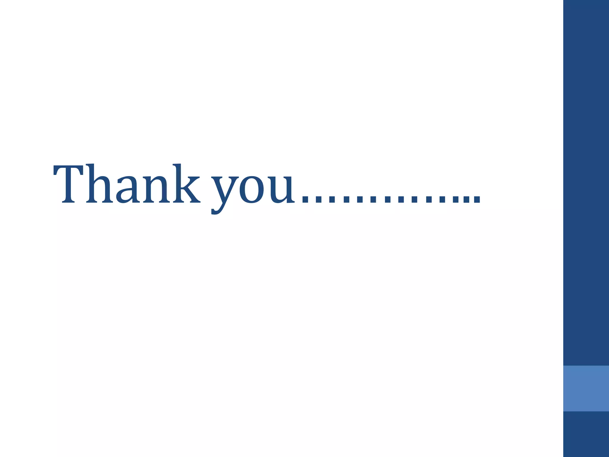 Thank you…………..
 