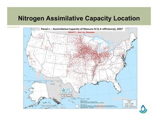Nitrogen Assimilative Capacity Location
 