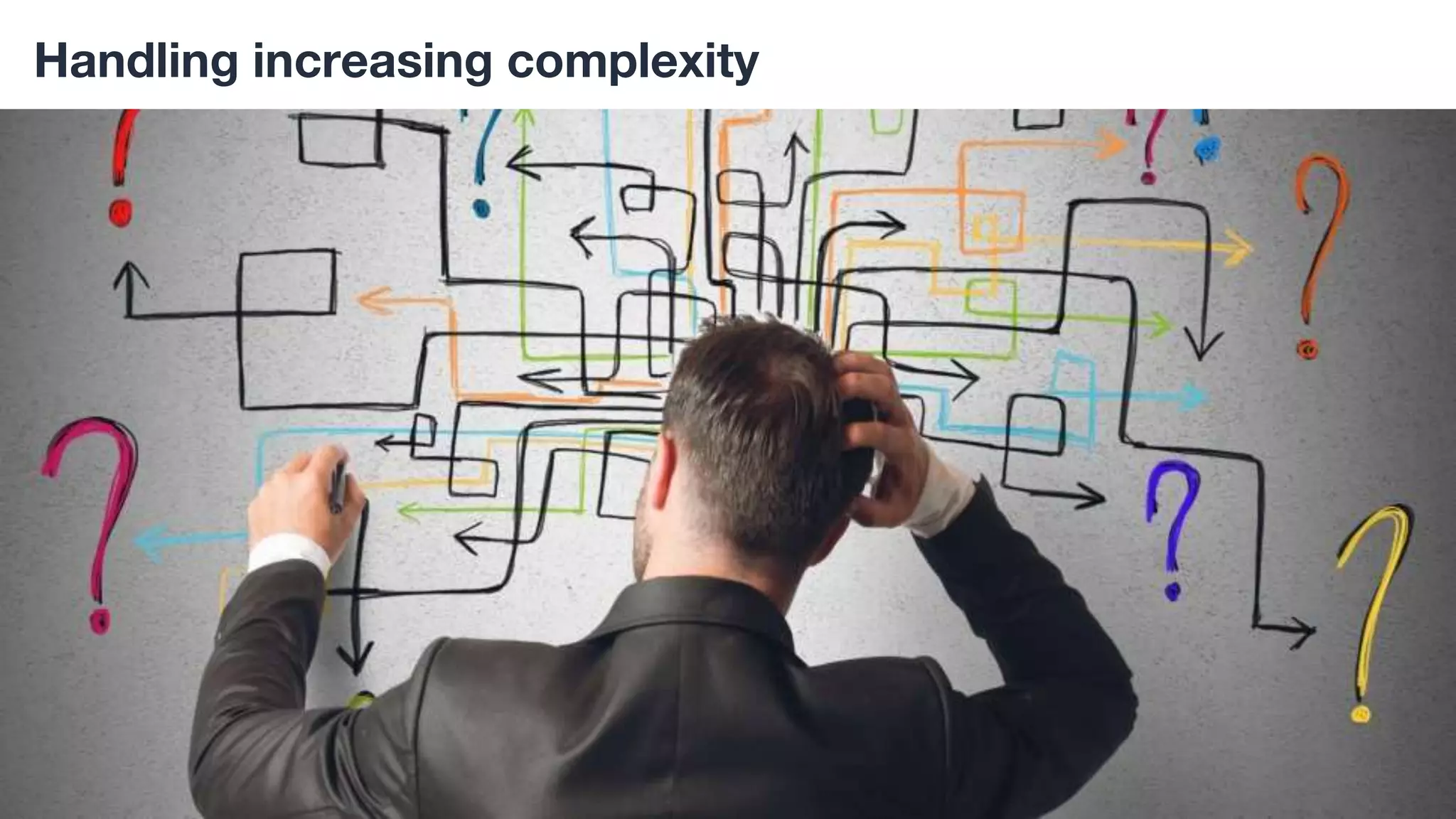 Handling increasing complexity
 