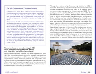 Trends in Sustainable Development – Small Island Developing States ...