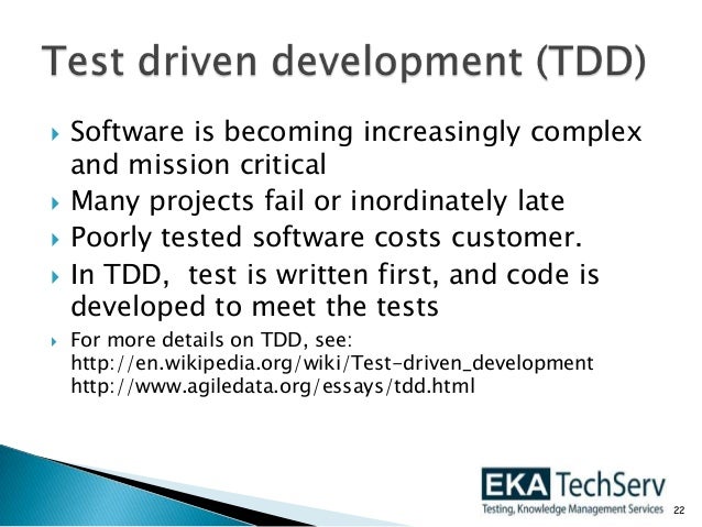 Software testing trends essay