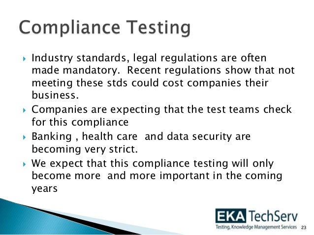 Software testing trends essay