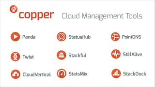 Cloud Management Tools

 