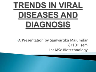 -A Presentation by Samvartika Majumdar
8/10th sem
Int MSc Biotechnology
 