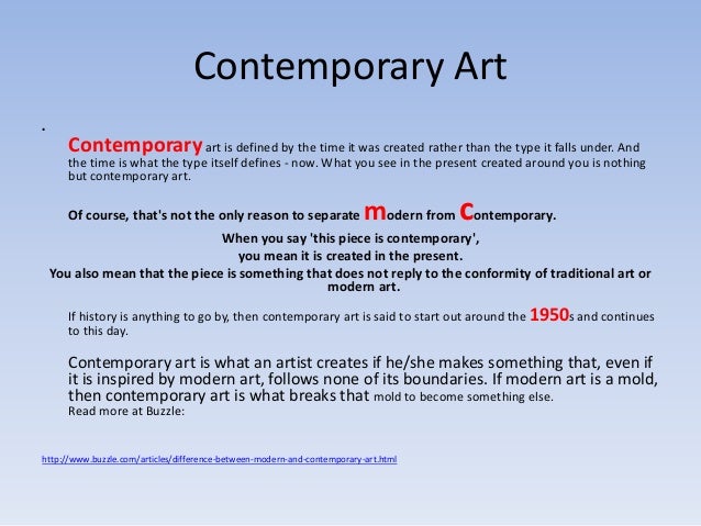 Trends Of Contemporary Arts Course Structure 2