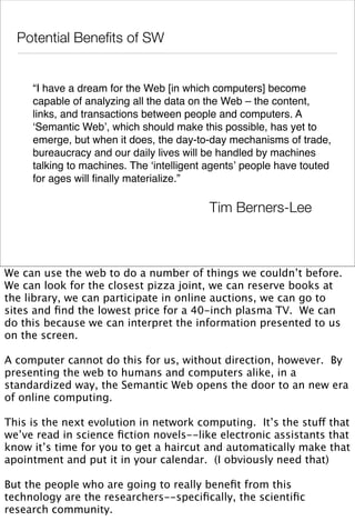 Searching the Future: The Sematic Library