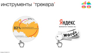 инструменты ‘трекера’
четверг, 1 августа 13 г.
 