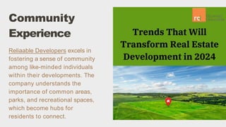 Reliaable Developers: Trends That Will Transform Real Estate ...