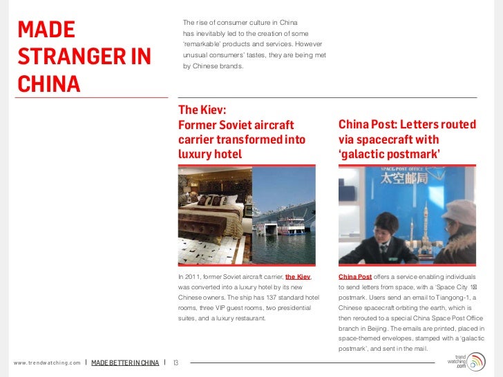 MADE                                                                       The rise of consumer culture in China          ...