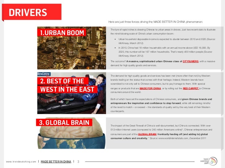 drivers                                                                      Here are just three forces driving the MADE B...