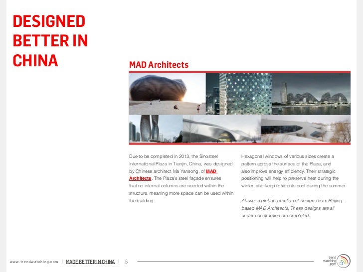 DESIGNED BETTER IN CHINA                                                                MAD Architects                    ...