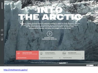 http://intothearctic.gp/en/
 