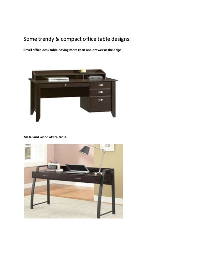 trendy and compact office table design ideas office table designs