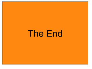 The End 