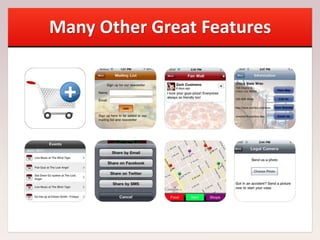 Many Other Great Features
 