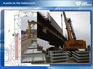 PLANTA DE PRE FABRICADOS
1
3
2
4 Fabricación de Vigas
1.20 m
1.-
Fabricación de Vigas
1.80 m
2.-
Fabricación de
Prelosas
3.-
Fabricación de
Bordes Típicos
4.-
 