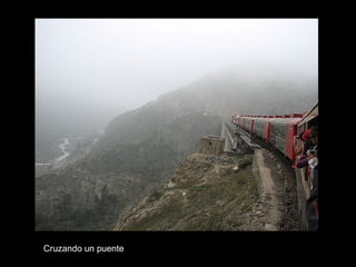 Cruzando un puente 