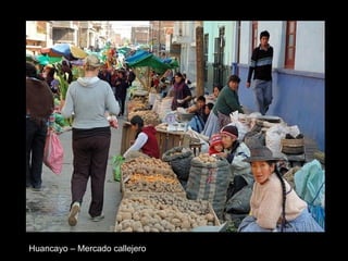 Huancayo – Mercado callejero 