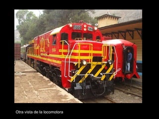Otra vista de la locomotora 