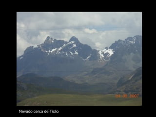 Nevado cerca de Ticlio
 