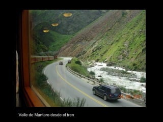 Valle de Mantaro desde el tren
 