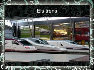 Els trens http://viajemosentren.com/wp-content/uploads/trenes-ave.jpg 