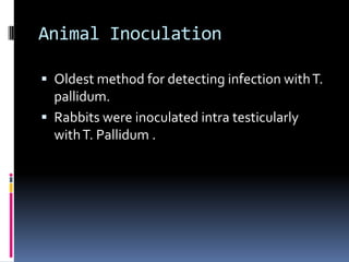 Tppa Rabies Treponema pallidum tutorial | PPTX