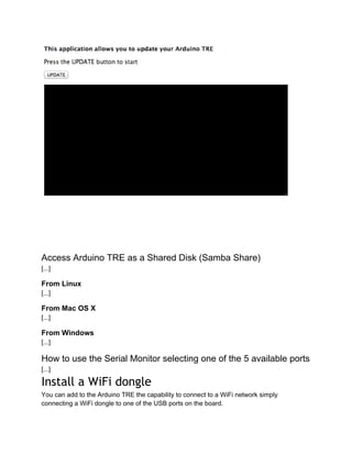 Arduino Tre reference | PDF