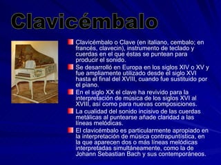 Tres instrumentos | PPT | Classical Music | Music