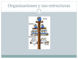 Organizaciones y sus
estructuras
 
