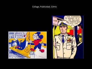Collage, Publicidad, Cómic 
 