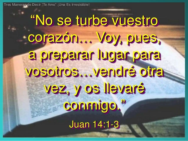 Resultado de imagen para No se turbe vuestro corazón