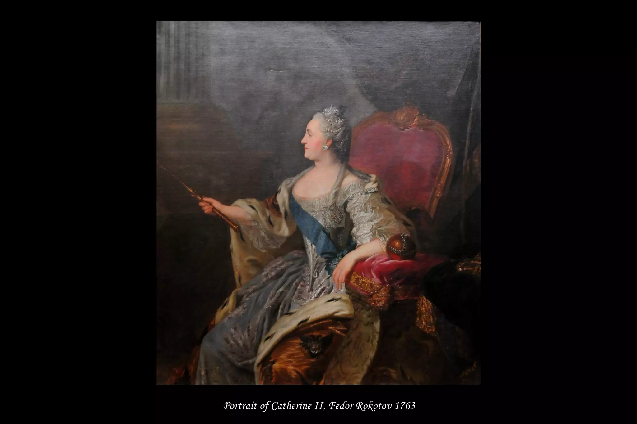 Portrait of Catherine II, Fedor Rokotov 1763
 