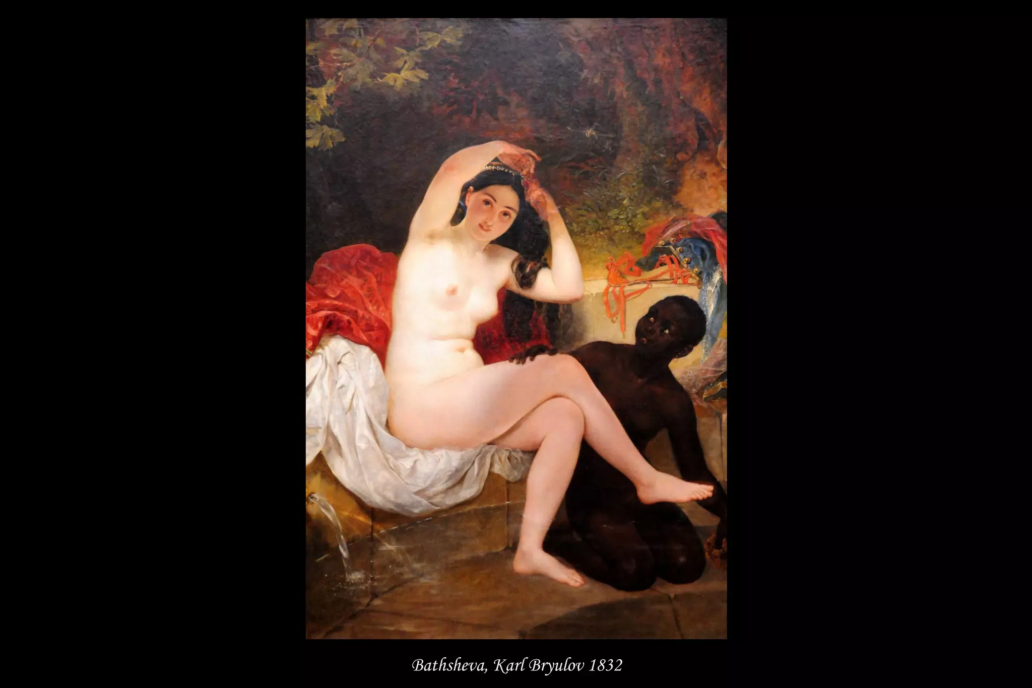 Bathsheva, Karl Bryulov 1832
 