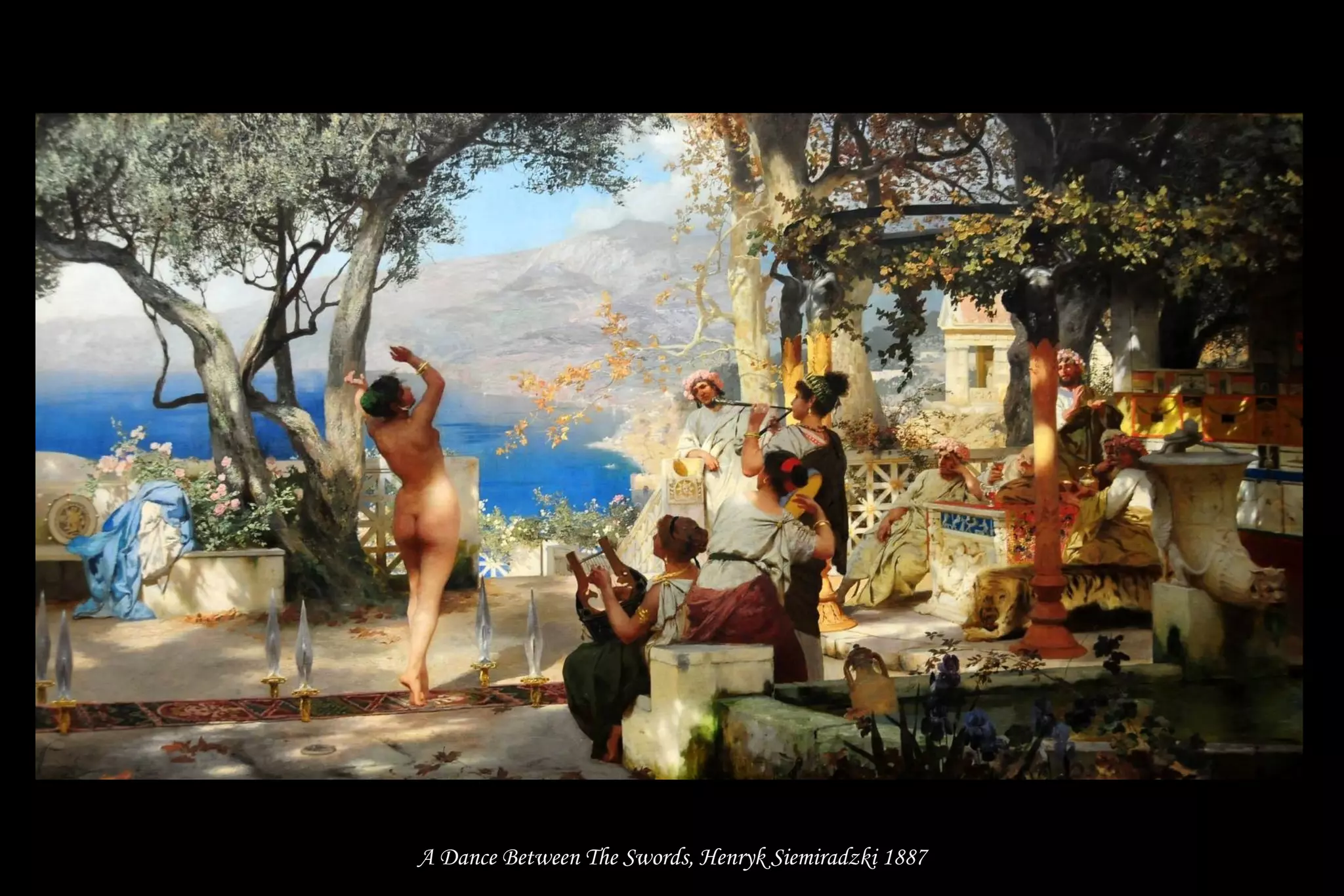 A Dance Between The Swords, Henryk Siemiradzki 1887
 