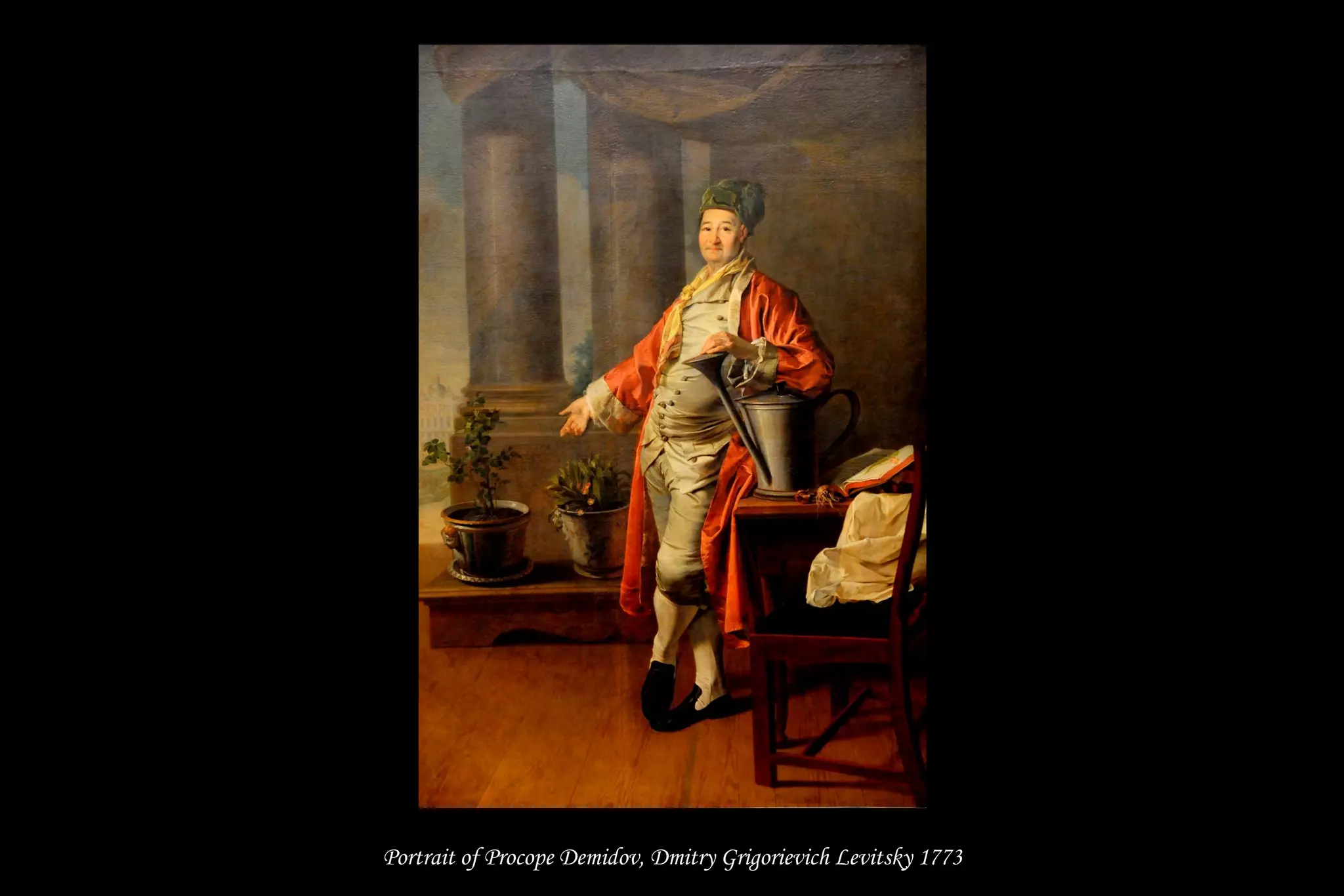 Portrait of Procope Demidov, Dmitry Grigorievich Levitsky 1773
 
