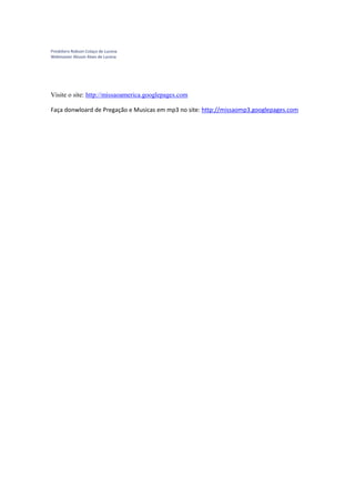 Trevas Egocêntricas