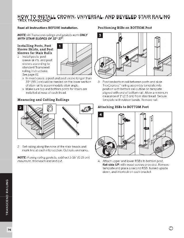 Trex Installation Guide 2014
