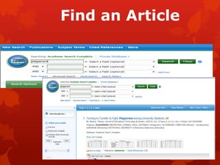 Bibliographic Citation SoftwareExercise #2