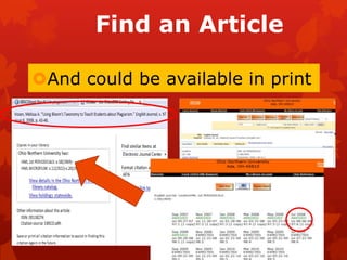 Available from Heterick home pageBIG THREEAcademic Search Complete