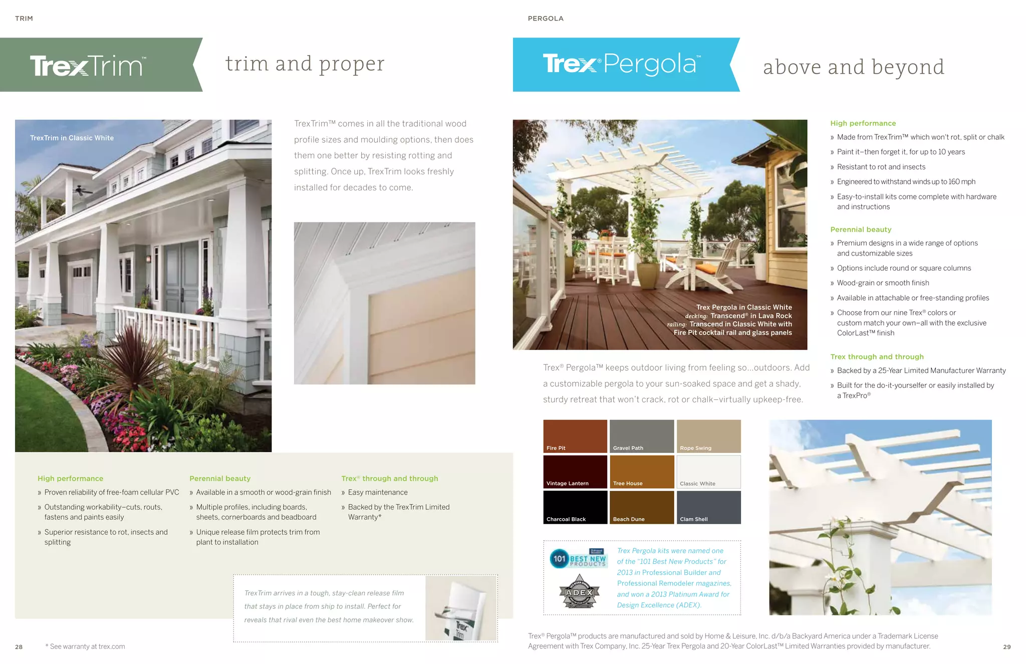 Trex Decking and Railing Catalog PDF