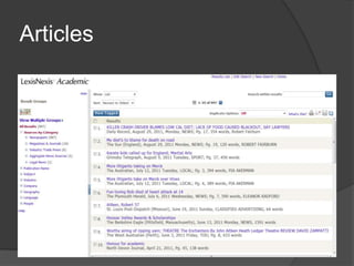 Articles