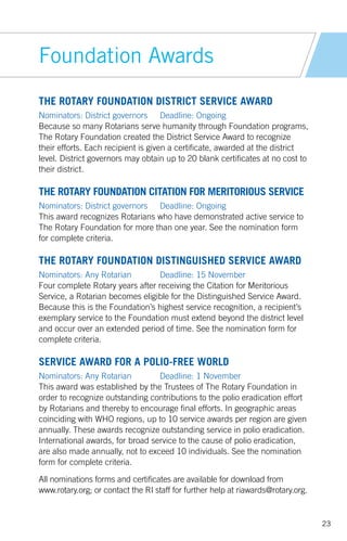 Rotary Direct Contribution Form.pdf The Rotary Foundation Reference Guide | PDF
