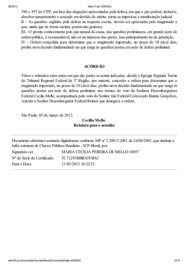 Artigo 397 cpp