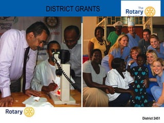 District 2451
DISTRICT GRANTS
Salim NajarArun Chaudhadi
 